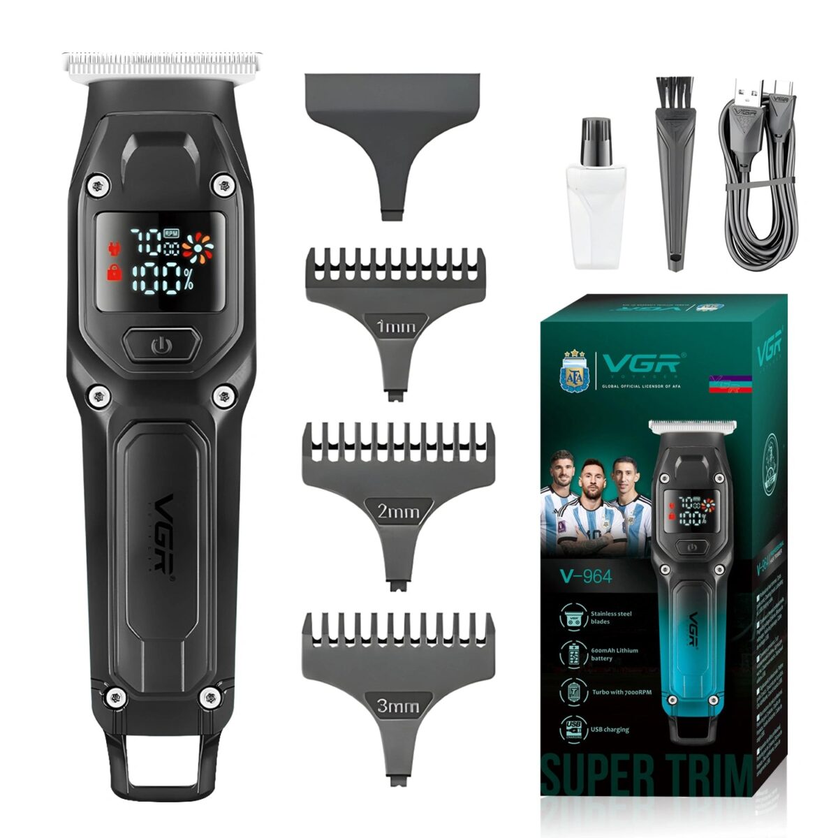 VGR V-964 Professional Hair Trimmer for Men