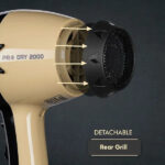 VEGA Professional Pro Dry 2000 Hair Dryer - Gold (VPVHD-04) - Image 5