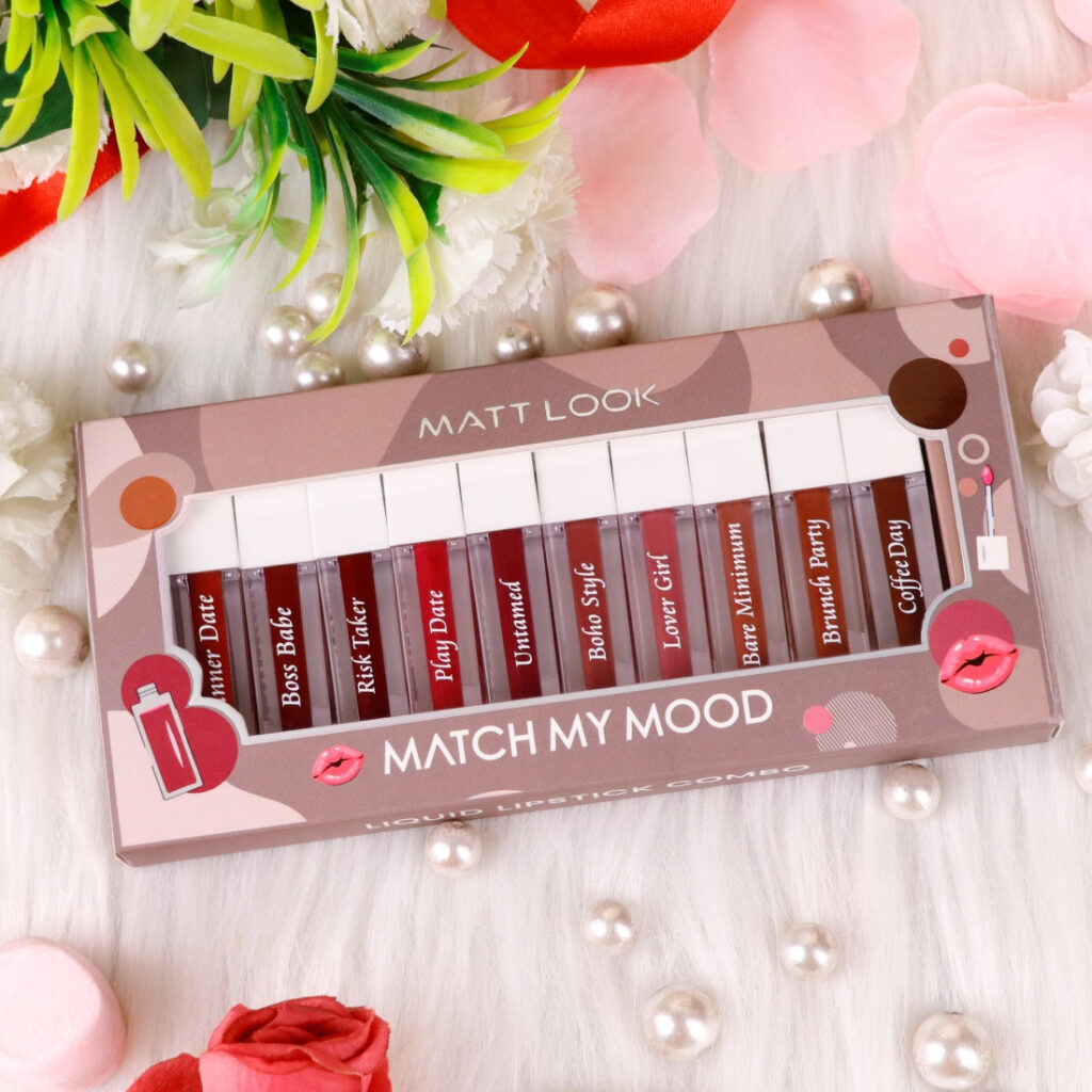 MATT LOOK Match My Mood Liquid Lipstick Combo
