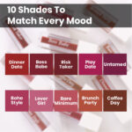 MATT LOOK Match My Mood Liquid Lipstick Combo – Set of 10 (10 x 1ml) - Image 4