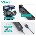 VGR V-325 3D Rotary Electric Shaver for Men - Image 2