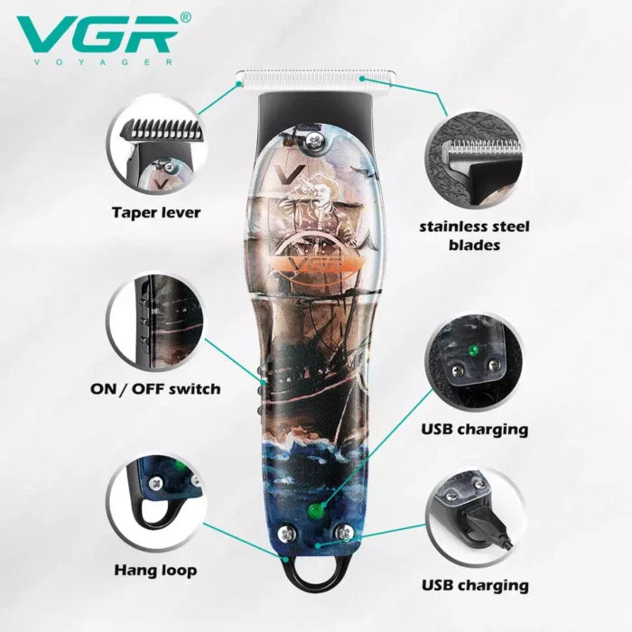 VGR V-953 Hair Trimmer for Men