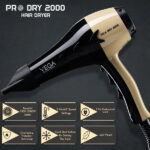 VEGA Professional Pro Dry 2000 Hair Dryer - Gold (VPVHD-04) - Image 2
