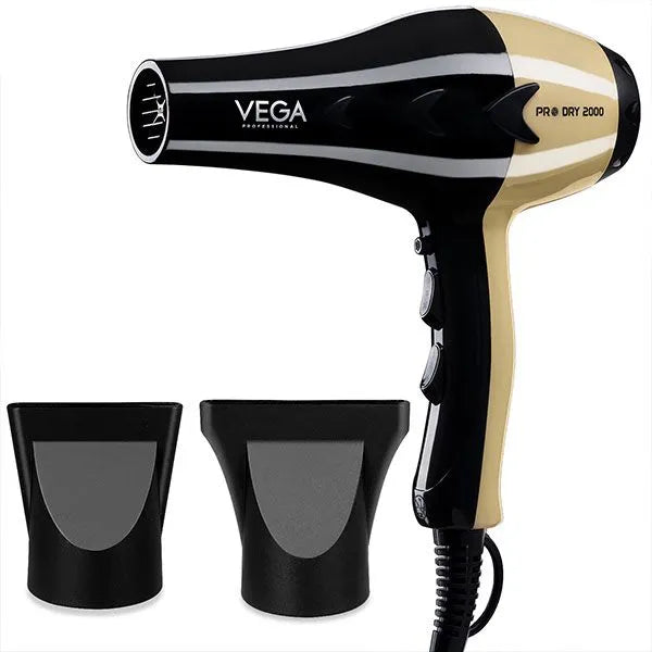 VEGA Professional Pro Dry 2000 Hair Dryer Gold VPVHD-04