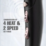 VEGA Professional Pro Dry 2600 Hair Dryer - Black (VPPHD-11) - Image 6
