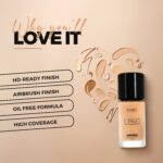Airbrush Finish Pro Artist High Coverage HD Foundation - Image 13