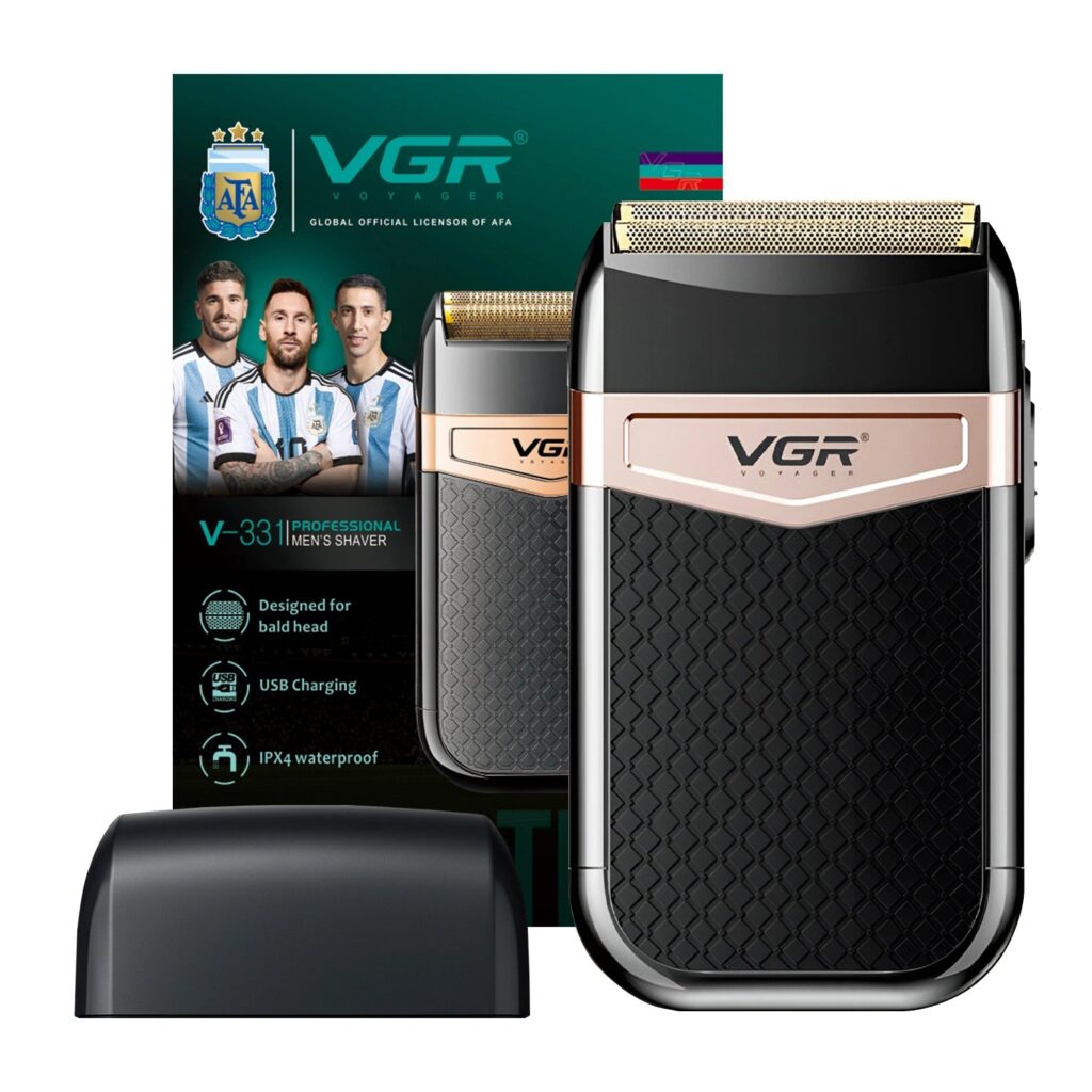 VGR V-331 Beard Foil Shaver for Men