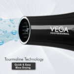 VEGA Professional Pro Dry 2000 Hair Dryer with Diffuser - Black (VPVHD-13) - Image 5