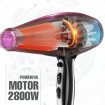 VEGA Professional Pro Xpert Dry 2800 Hair Dryer - Black (VPPHD-10) - Image 4