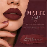 MATT LOOK Bubble Kiss Silk Matte Liquid Lipstick (6ml) - Image 6