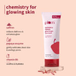 Plum Saffron & Papaya Glow Bright Face Wash 100ml - image 3