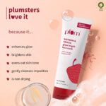 Plum Saffron & Papaya Glow Bright Face Wash 100ml - image 4