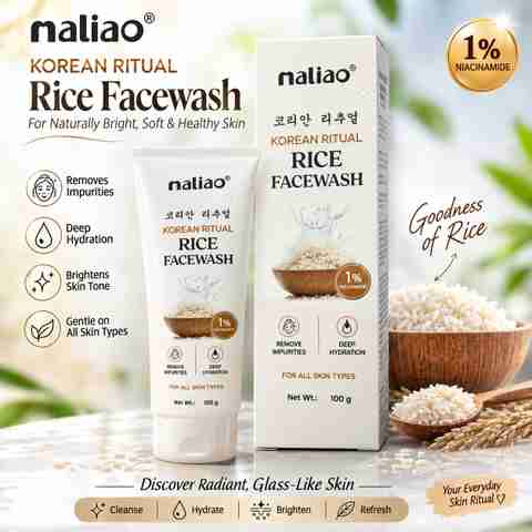 Maliao Korean Ritual Rice Face Wash