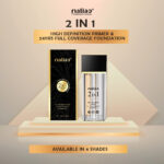 Maliao 2-IN-1 HD 24K Gold Primer & Matte Velvet Foundation - Ultimate Radiance for Face Makeup - image 2