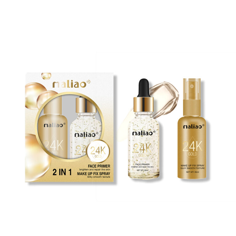 Maliao 24K Gold 2-in-1 Face Primer and Makeup Fix Spray