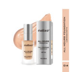 Maliao All Hours Foundation Mat Lumineux - Full Coverage, Waterproof, Luminous Matte Finish - 04 FOUNDATION 408 - image…