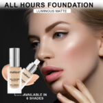 Maliao All Hours Foundation Mat Lumineux - Full Coverage, Waterproof, Luminous Matte Finish - image 11