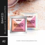 Maliao Baked Blusher & Highlighter - 02 14 - image 7