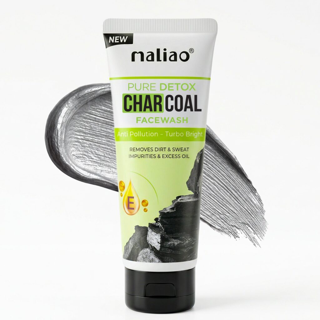 Maliao Pure Detox Charcoal Face Wash 100g