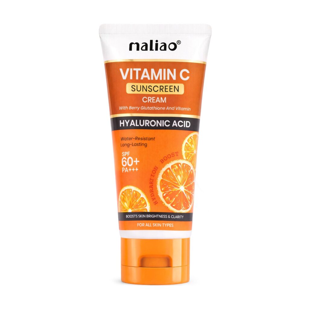 Maliao Vitamin C Sunscreen SPF 60+ product details