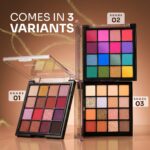 Maliao Kaleidoscope Eyeshadow Palette shades