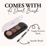Maliao Eyebrow Cake with dual brush