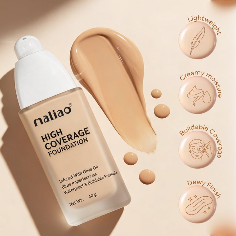 Maliao High Coverage Foundation shades