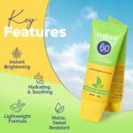Maliao Aloe Vera Sunscreen SPF 60 details