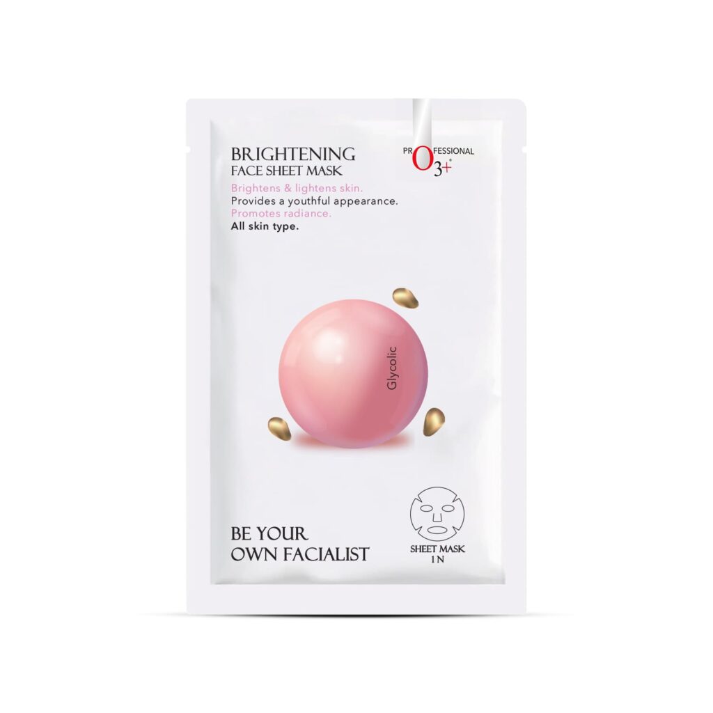 O3+ Brightening Face Sheet Mask