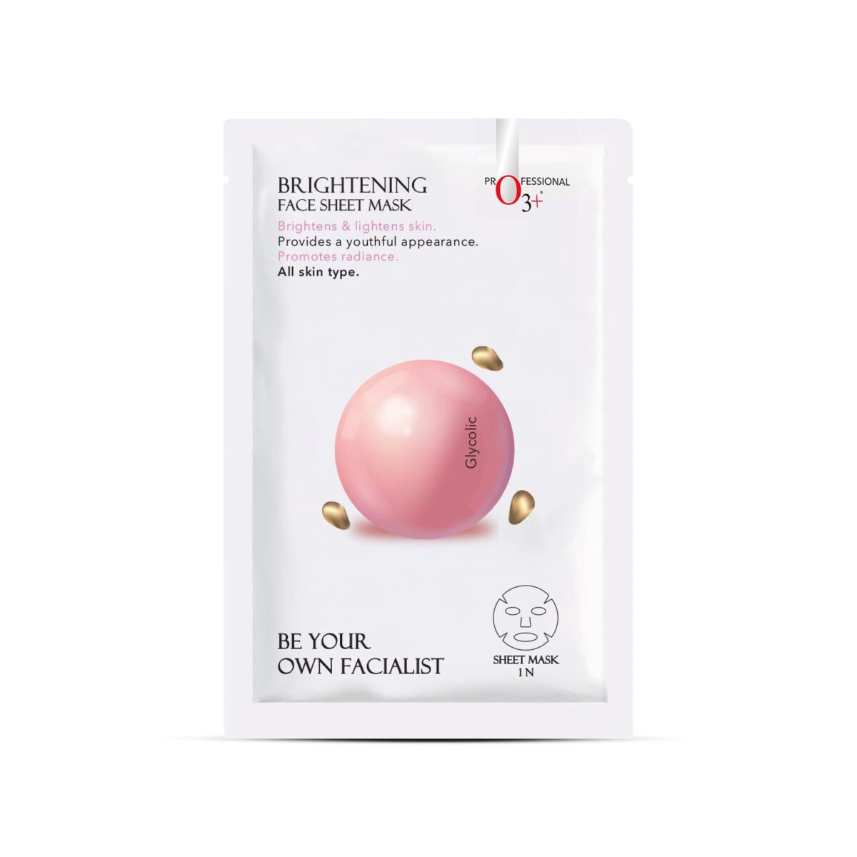 O3+ Brightening Face Sheet Mask