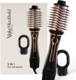 MakeMeeBold 3-in-1 hot air brush black rose gold