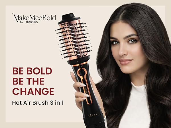MakeMeeBold 3-in-1 hot air brush styling