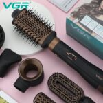 VGR V-491 6 in 1 hot air styler with attachments