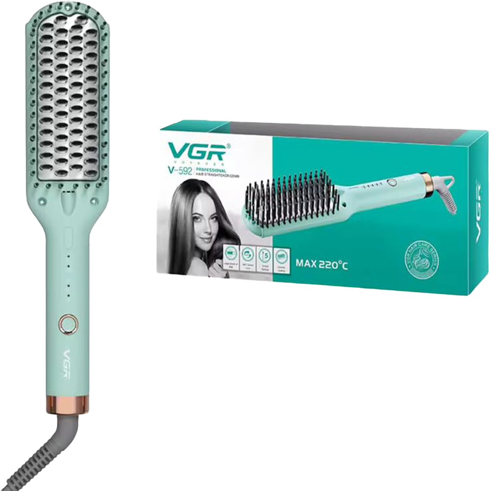 VGR V-592 Hair Straightener Brush