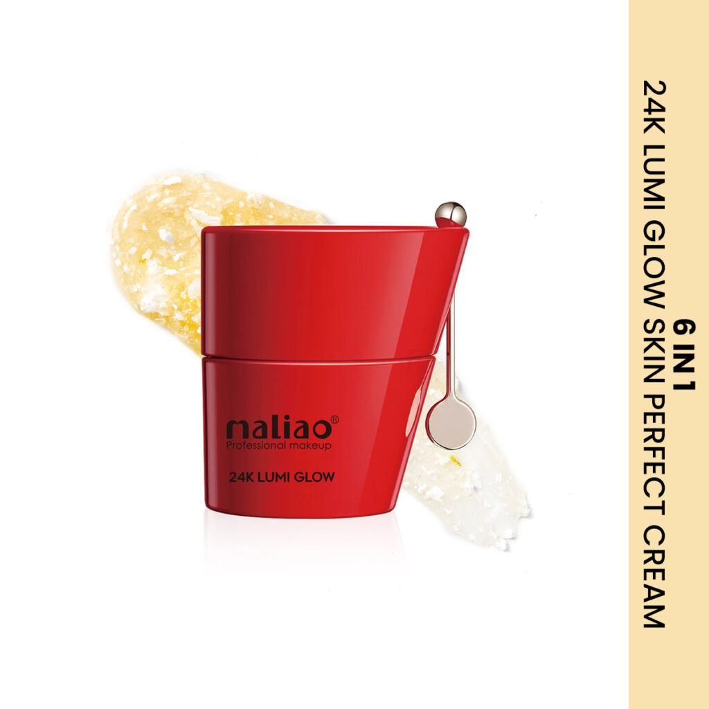 Maliao 24K Lumi Glow Skin Perfect Cream – Whitening, Spot Lightening, Anti-Wrinkle, Brightening and Deeply Nourishing –…