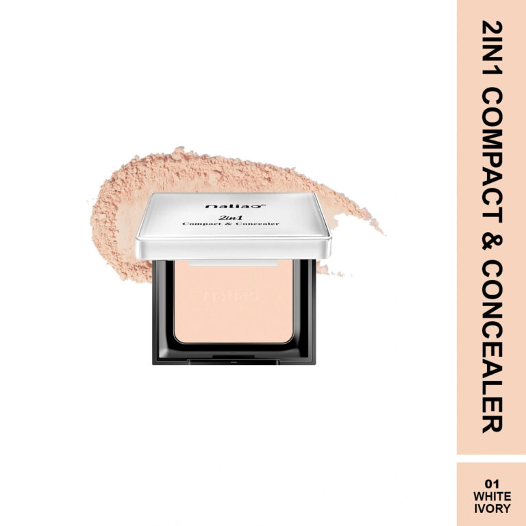 Maliao 2 in 1 Compact & Concealer - HD Finish, Long-Lasting, Lightweight - image 2