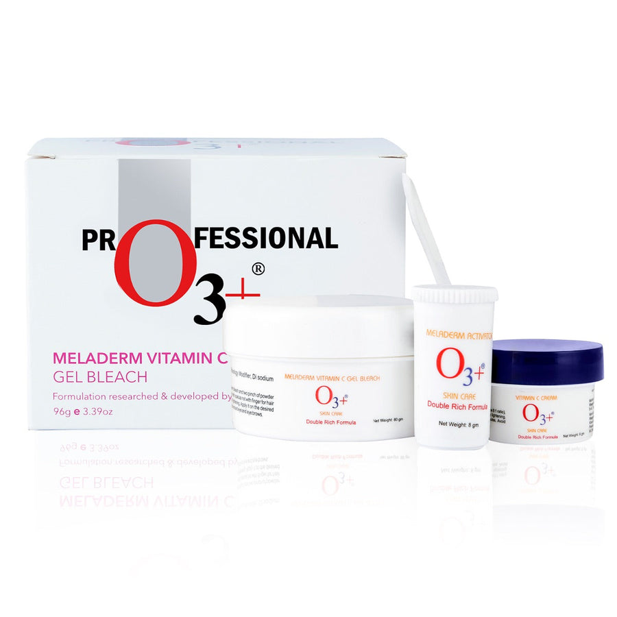 O3+ Meladerm Vitamin C Gel Bleach 96g Mezvera