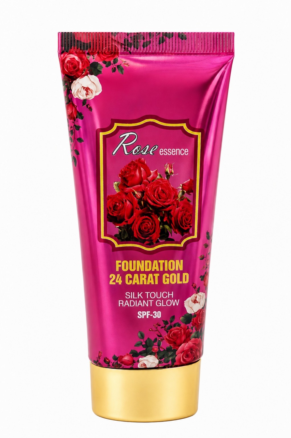 Rose Essence Foundation 24 Carat Gold SPF-30 Rose Essence Foundation 24 Carat Gold SPF-30