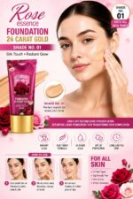 Rose Essence Foundation 24 Carat Gold SPF-30 - Image 2