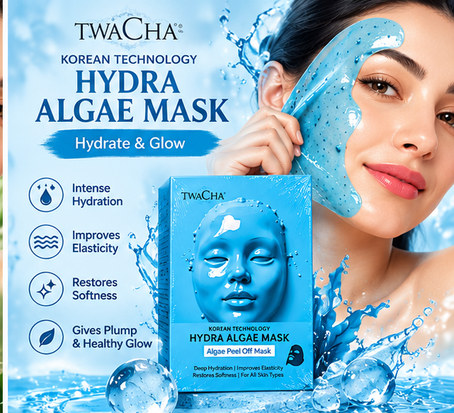 TWACHA Hydra Algae Mask blue variant
